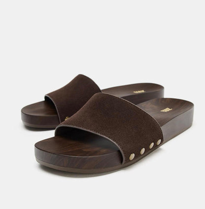 ZARA Flat Leather Sandals