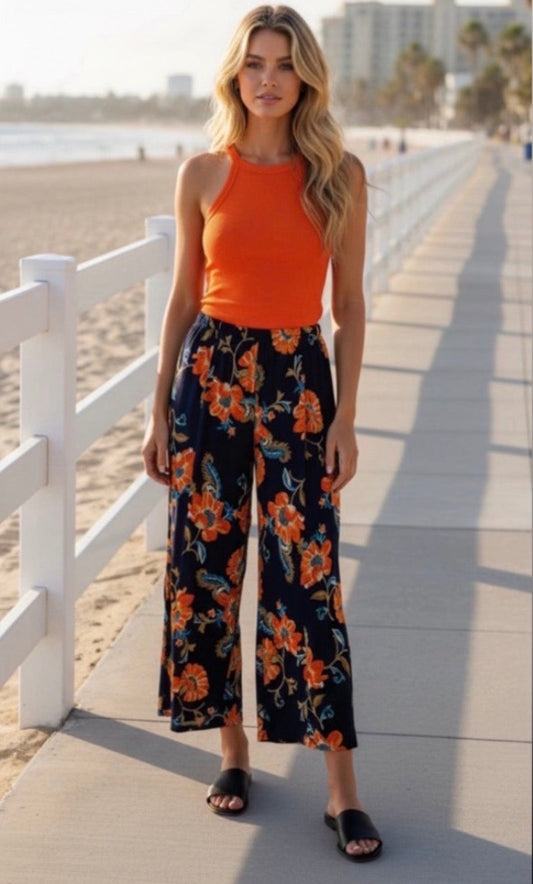 PATRONS OF PEACE Floral
Wide Leg Pants