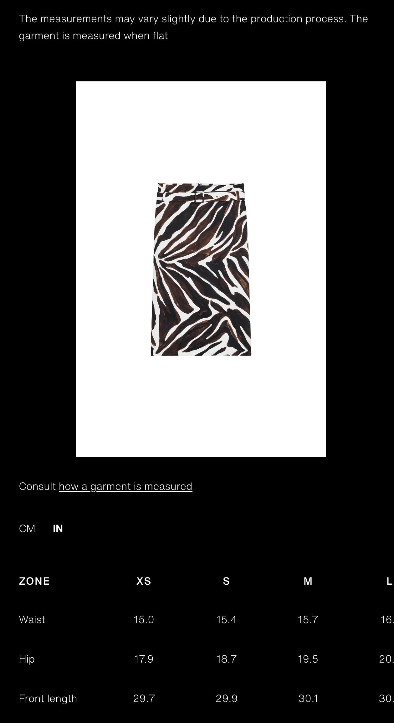ZARA Animal Print Pencil Skirt ZW Collection