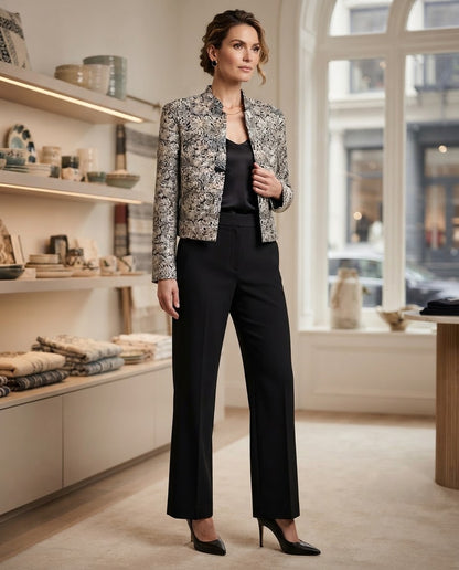 LINDA LUNDSTROM Metallic
Blazer