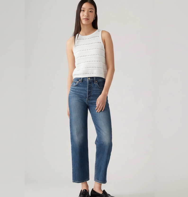 LEVI'S Ribcage Straight Ankle Women's Jeans