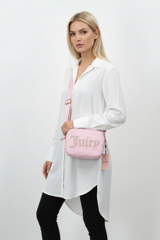 JUICY COUTURE Obsession Light Pink Crossbody Bag