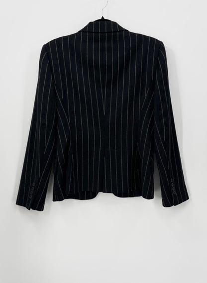 ZARA Pinstripe Wool Blend Blazer