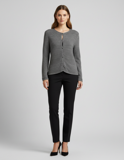 Sigrid Olsen Wool Blend Cardigan