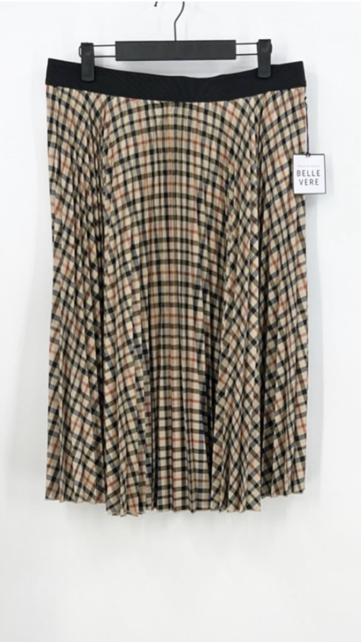 BELLE VERE Pleated Skirt