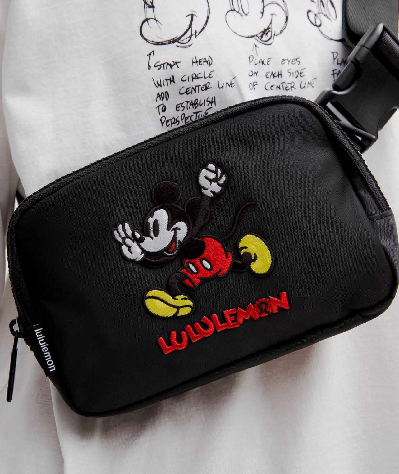 Disney x Lululemon Everywhere Belt Bag 1L Mickey in Motion Graphic