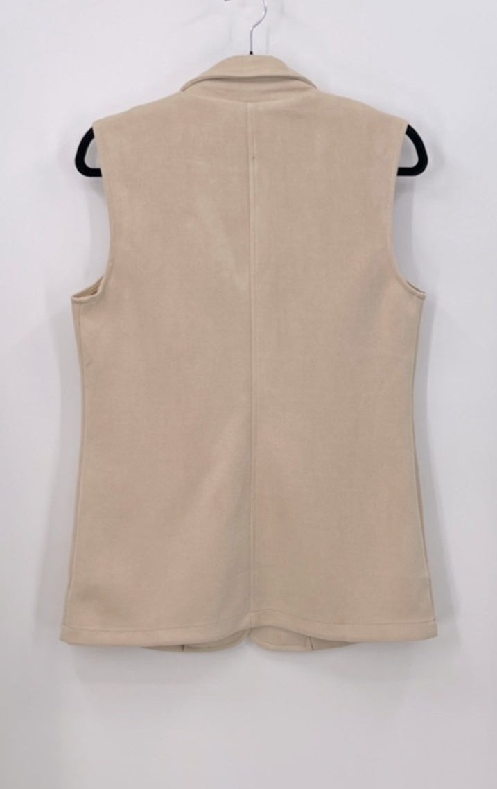 ALICE BLUE Faux Suede Vest