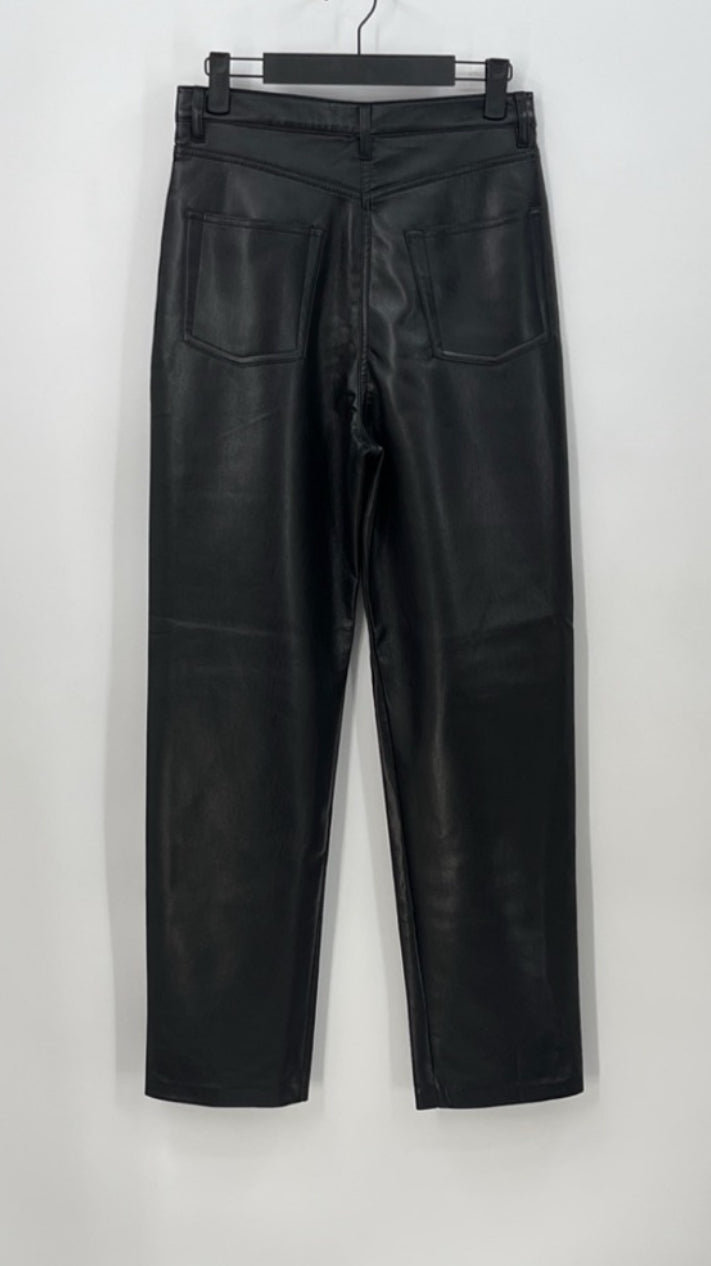 WILFRED "Melina" Faux Leather Pants