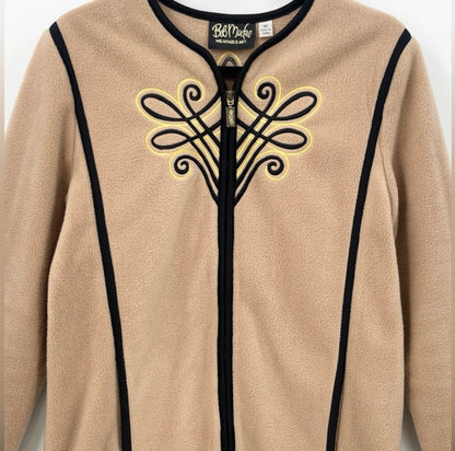 BOB MACKIE Wearable Art Fleece Jacket