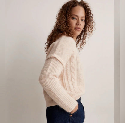 MADEWELL Havener Oversized Pullover Sweater