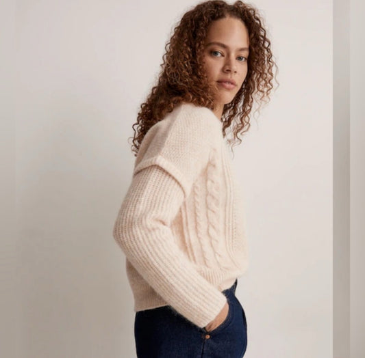 MADEWELL Havener Oversized Pullover Sweater