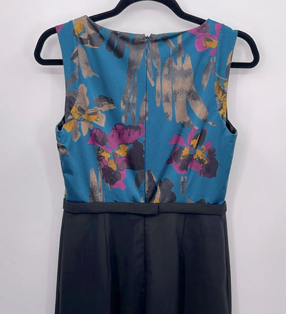 ELIE TAHARI Julie Sheath Silk and Wool Blend Dress