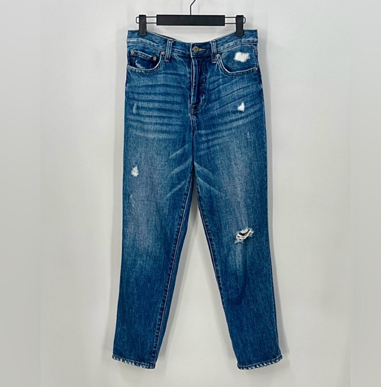 Anthropologie PISTOLA Distressed High Rise Jeans