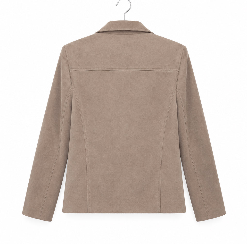 TANJAY Petite Faux Suede Jacket
