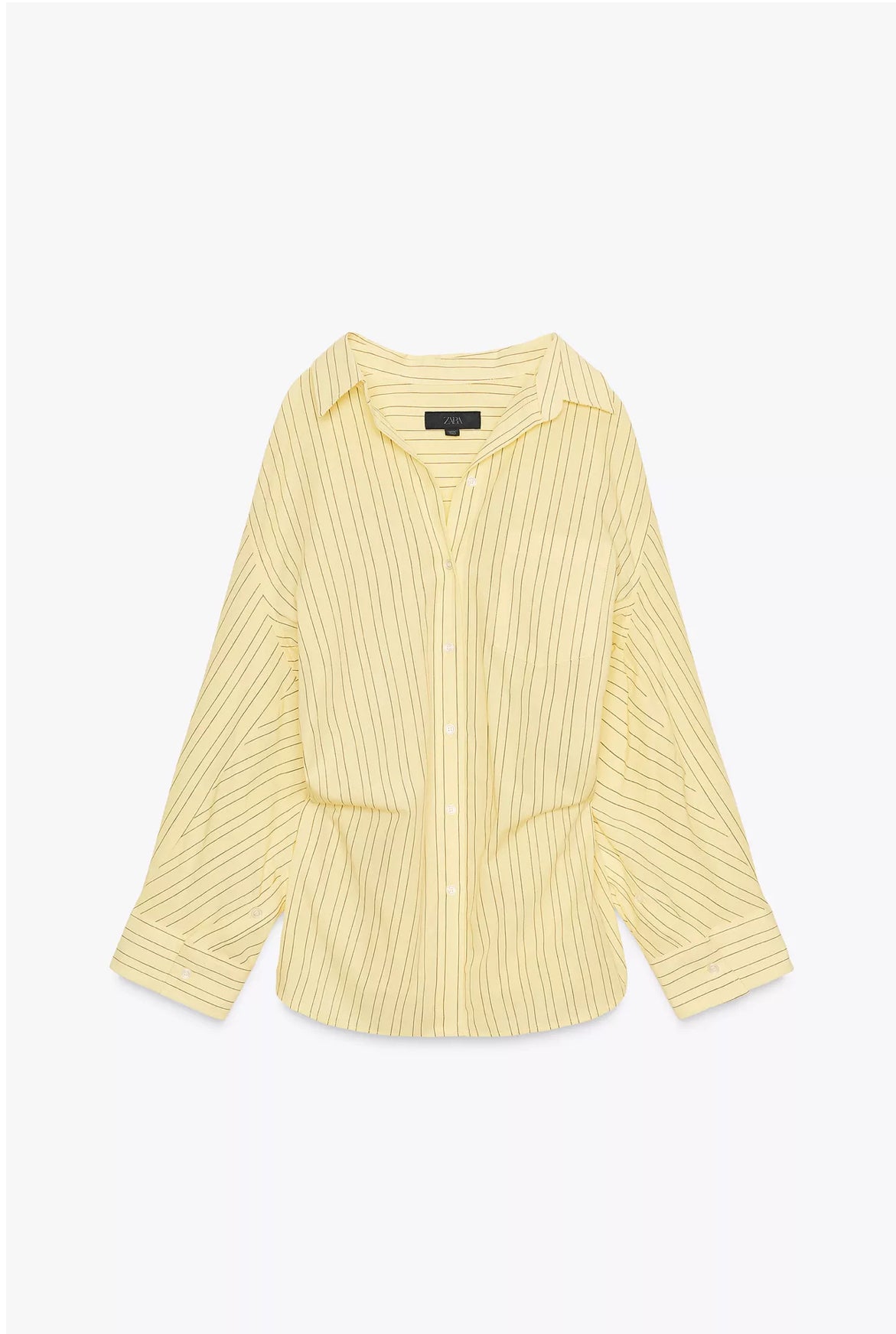 ZARA Oversized Poplin Shirt