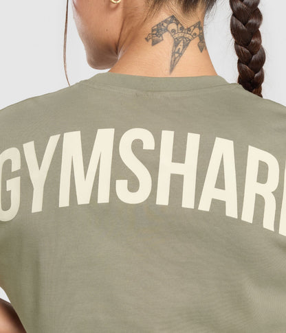 GYMSHARK Power Oversized T-shirt