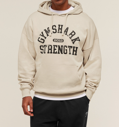 GYMSHARK 2012 Strength Hoodie Oversized Fit