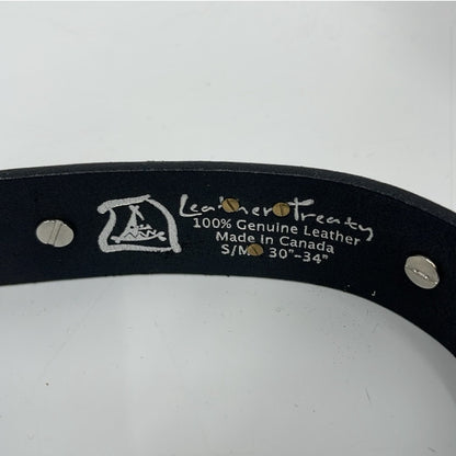 Leather Treaty Western Belt