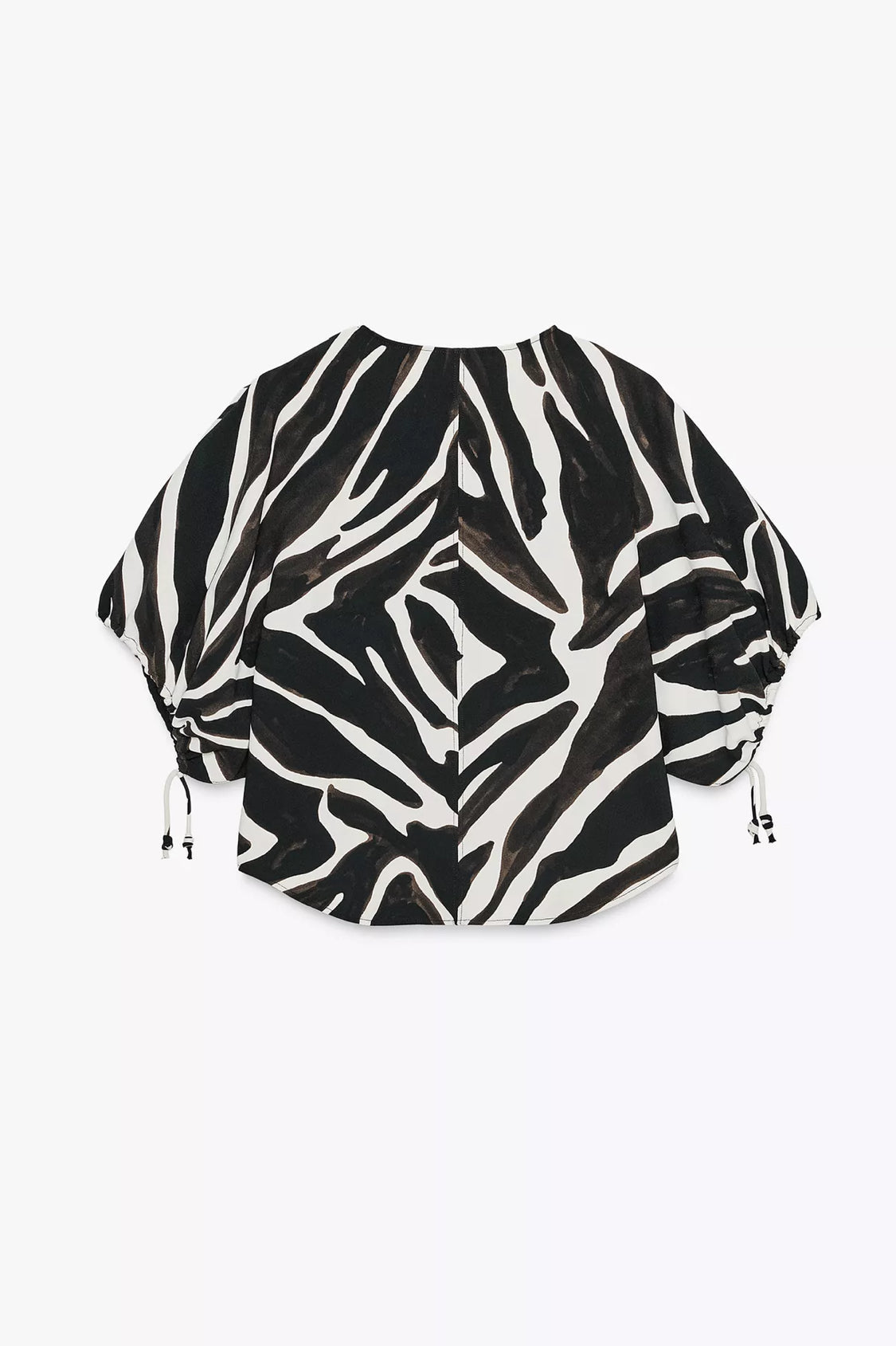 ZARA ZW COLLECTION Animal Print Top