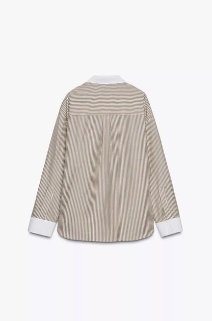 ZARA ZW COLLECTION Striped Shirt