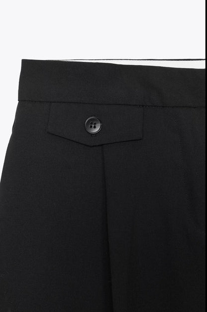 ZARA Pleated Wide Leg Pants