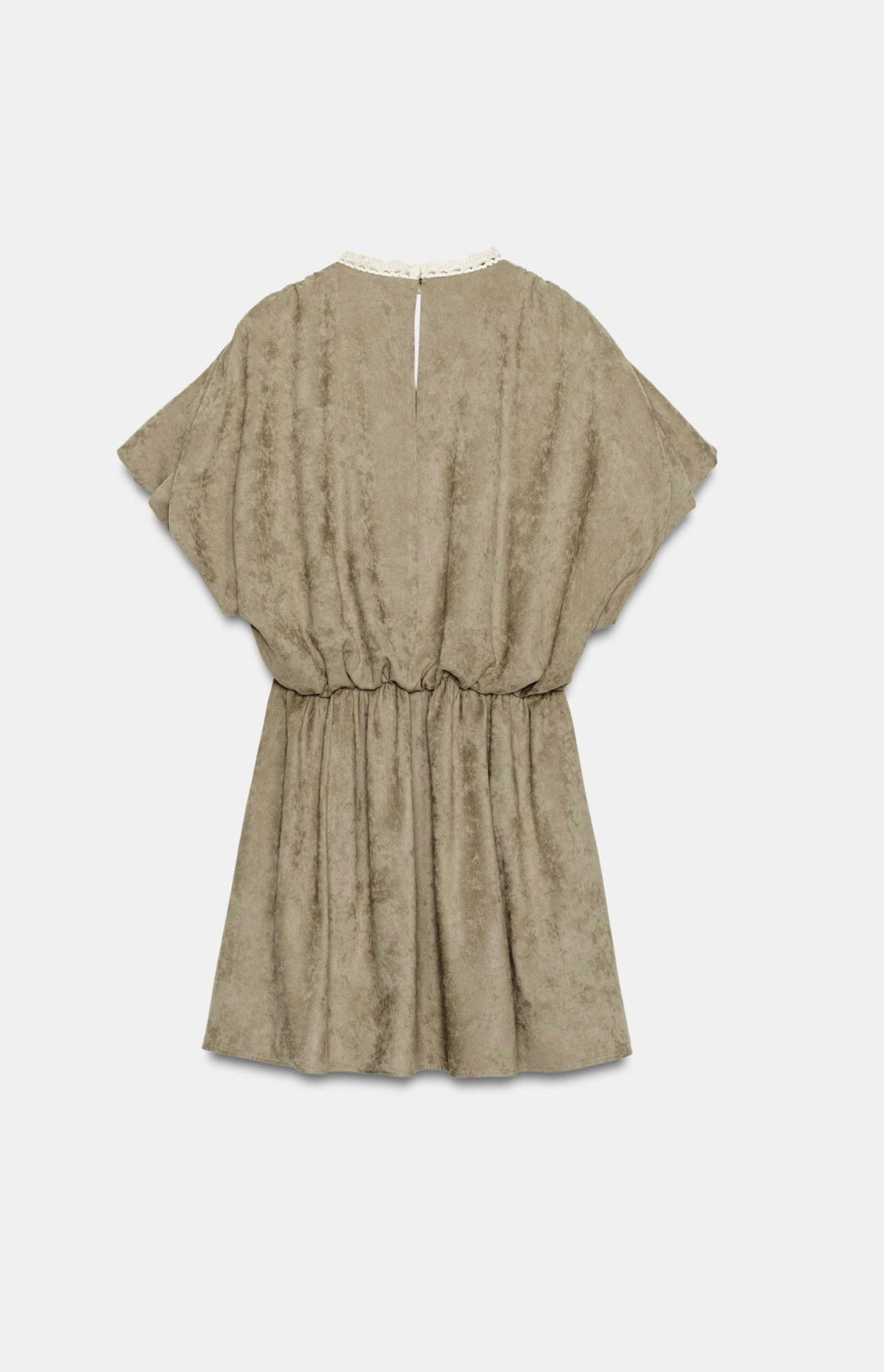 ZARA Faux Suede Short Dress