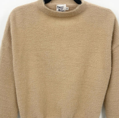Princess Polly Fuzzy Mock Neck Sweater