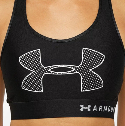 Under Armour Mid Keyhole Graphic Sports Bra