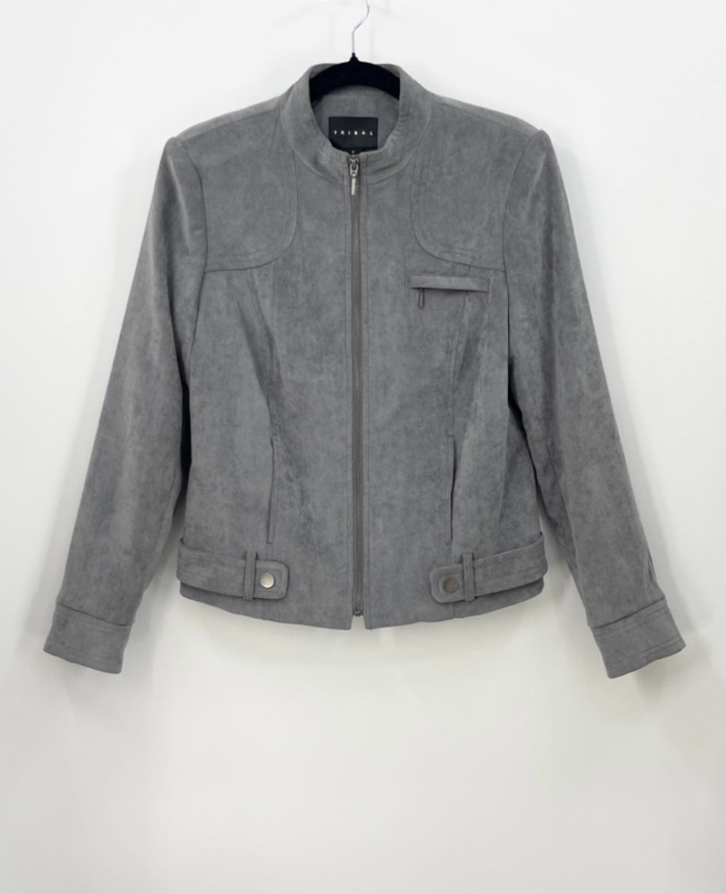 TRIBAL Faux Suede Jacket