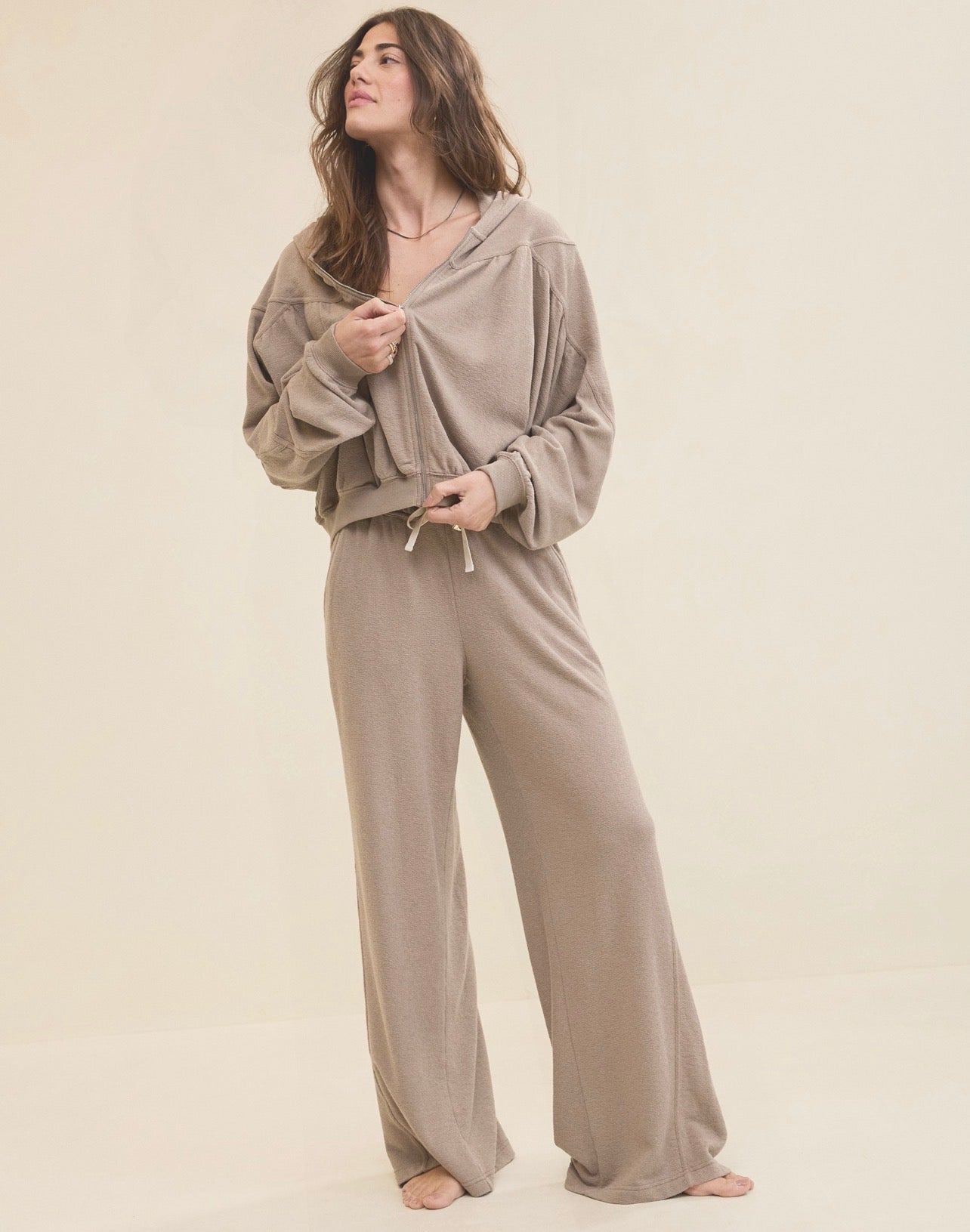 AERIE Soft Life Full Zip Sweatshirt