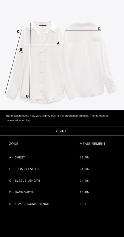 Zara Blouse With Gold Buttons