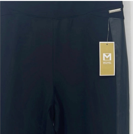 Michael Kors Leggings with Faux Leather