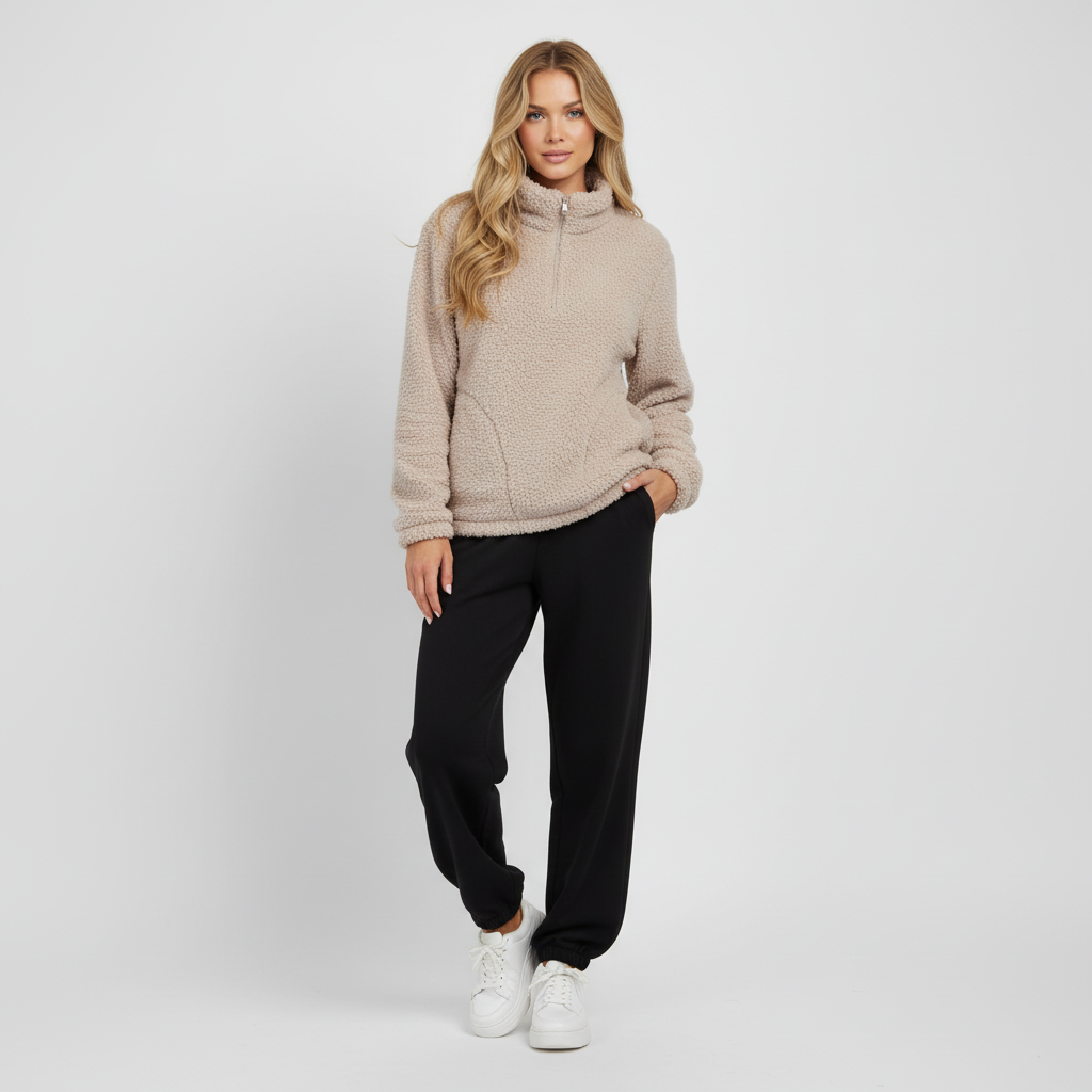 Gap 1/4 Zip Sherpa Pullover