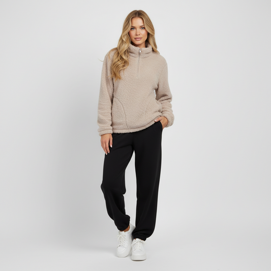 Gap 1/4 Zip Sherpa Pullover
