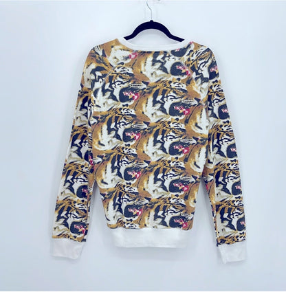 Island Joe Tiger Print Sweatshirt