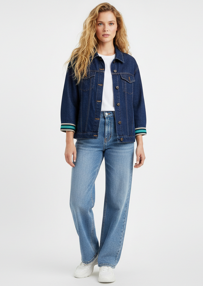 Zara Oversized Jean Jacket