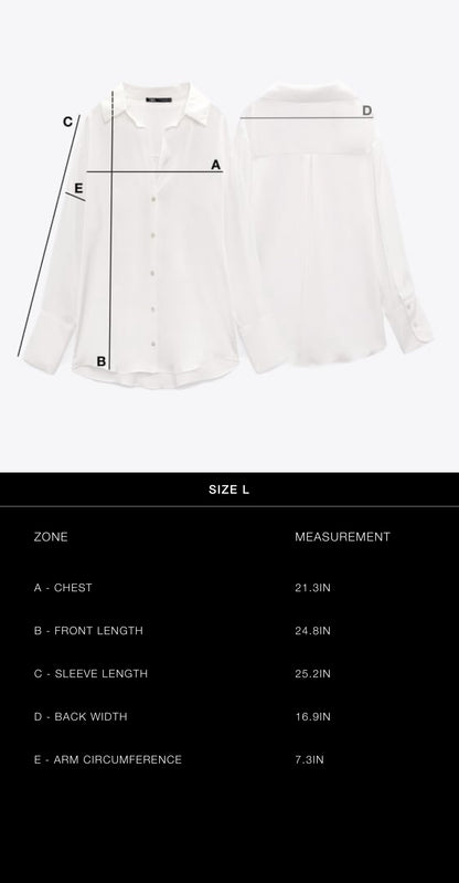 Zara Blouse With Gold Buttons