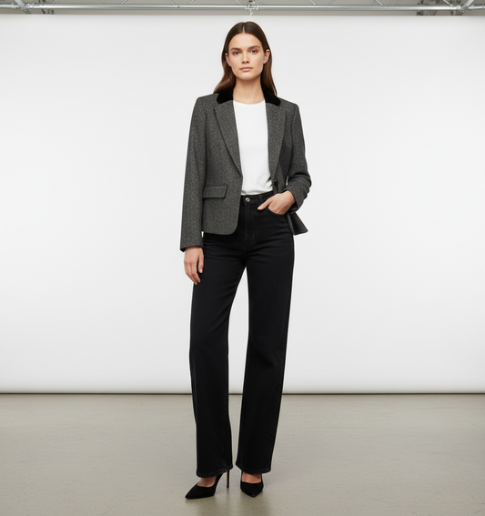 Blazer en laine mélangée American Eagle