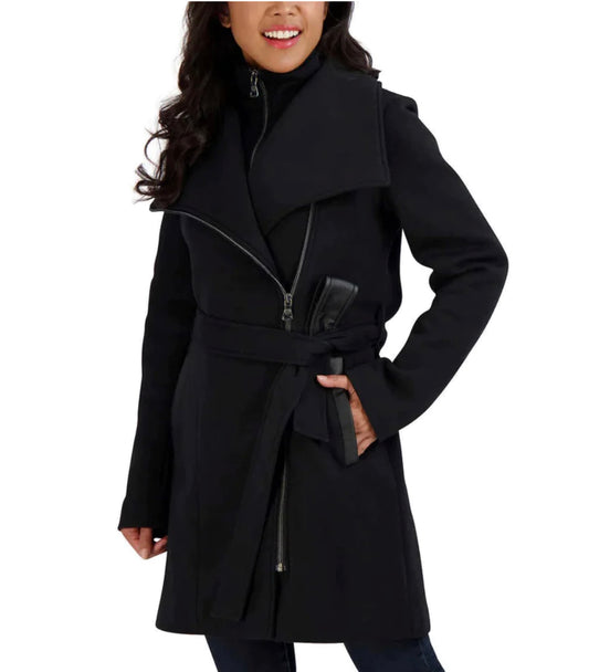 Two By Vince Camuto Knitted Wrap Coat