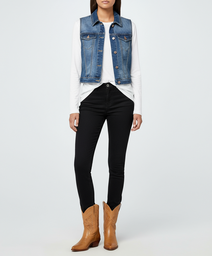 Silver Jeans Denim Vest