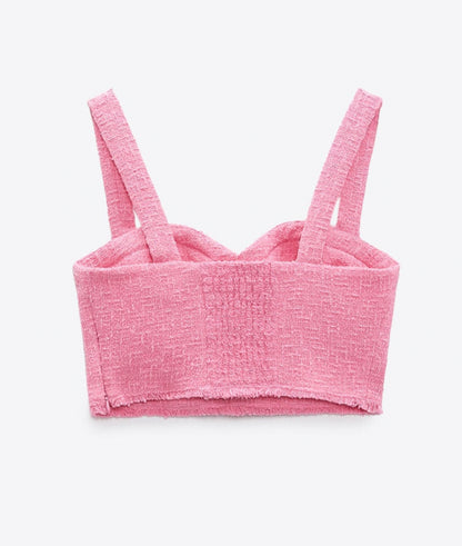 Zara Textured Bustier