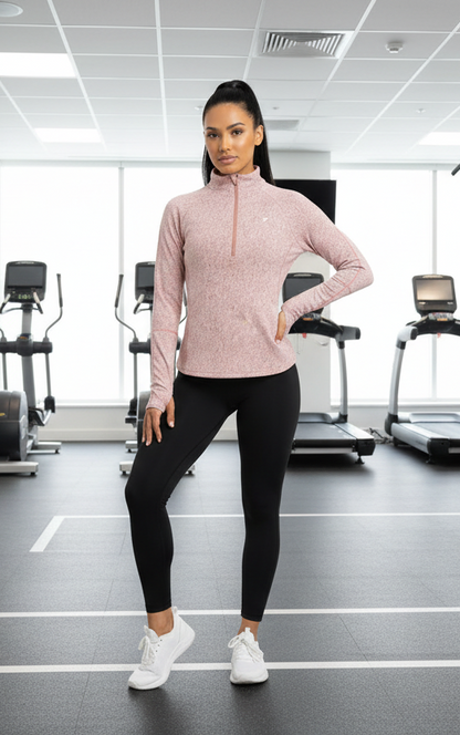 Gymshark 1/4 Open Back Pullover