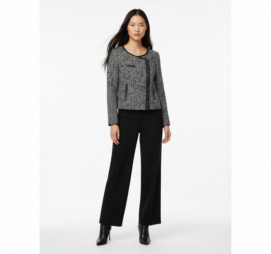 Banana Republic - Veste sans col en tweed