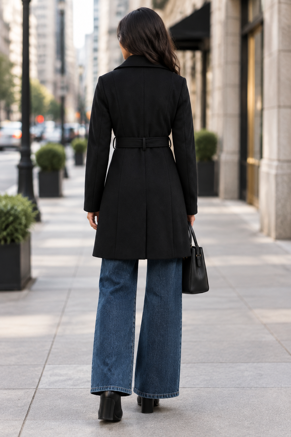 Manteau portefeuille tricoté Two By Vince Camuto