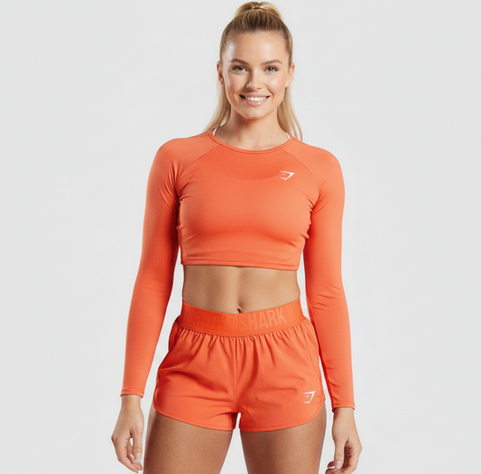 Gymshark Training Long Sleeve Crop Top