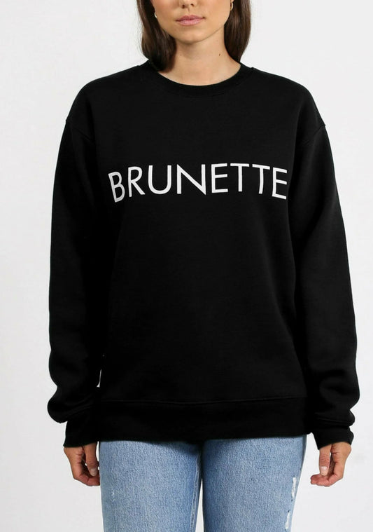 Brunette The Label Classic Crew Neck Sweatshirt