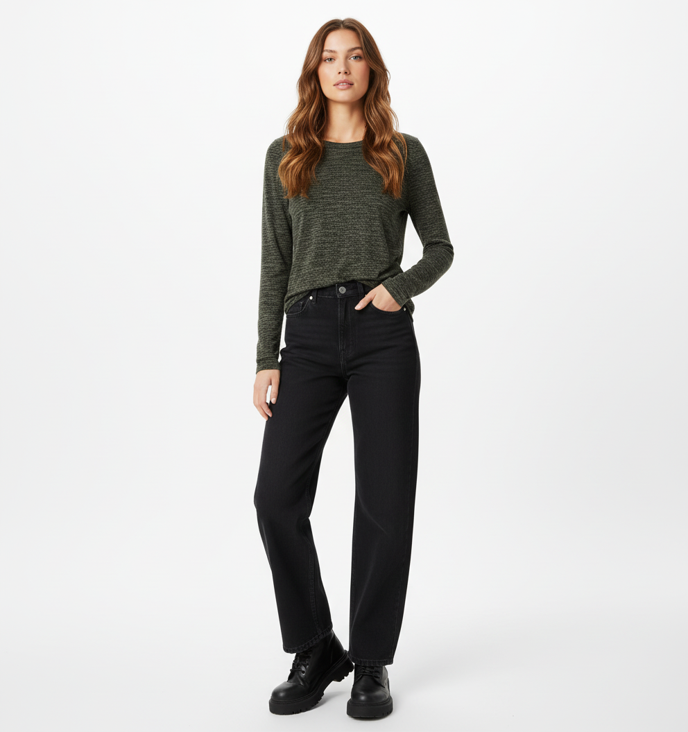 Wilfred Free Marled Long Sleeve Top