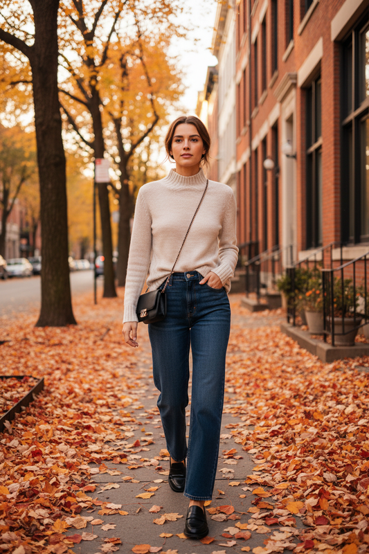 Autumn Sidewalk - Thin Knit Fresh Start