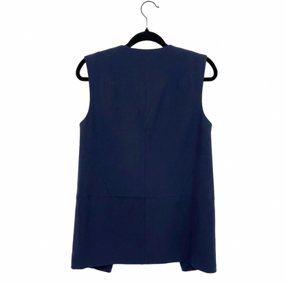 Back vest with pure-white background