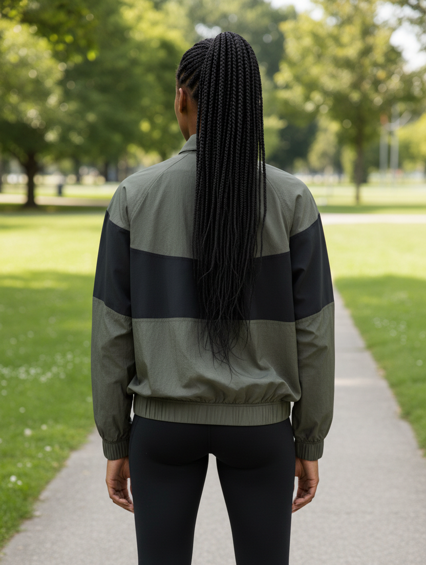 Back view - outdoor park